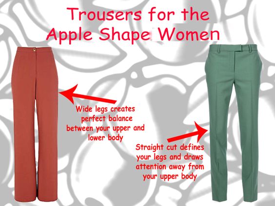 jeans for apple shape body
